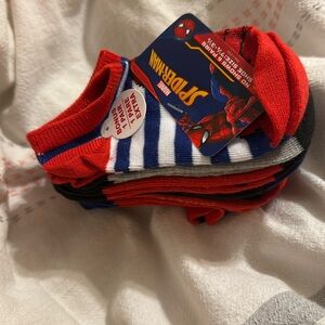 Ankle Spider-Man toddler socks